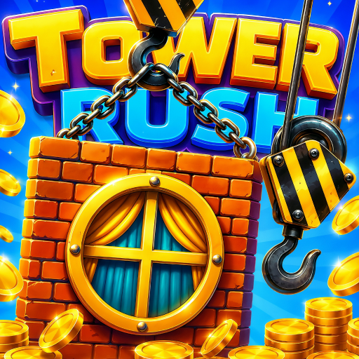 Tower Blocks Rush Icon